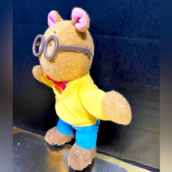 PLAYSKOOL VTG 1996 TALKING ARTHUR MARC BROWN COLLECTIBLE PLUSH WORKS! 10” - Picture 7 of 12